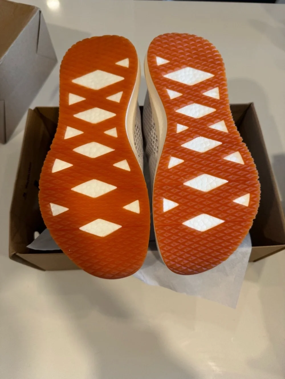 NOBULL Drive Mesh Sneaker in White Gum, size 8 - Picture 8 of 8